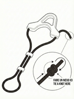 Elastique de rétention pour bidons de vélo (x2)